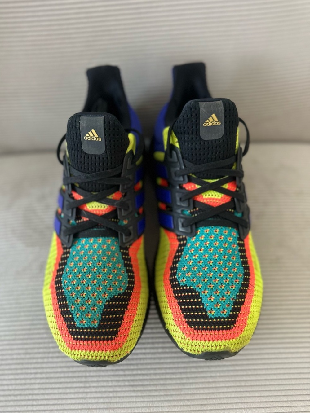 Adidas Men’s UltraBoost 2.0 DNA "What The - Core Black" size 8 (FW8711) - Picture 3 of 10